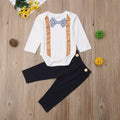 Fashion Infant Baby Boy Gentleman Outfit