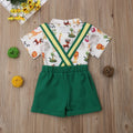 Lovely Kids Baby Boys Outfit 2PCS Short Sleeve