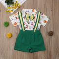 Lovely Kids Baby Boys Outfit 2PCS Short Sleeve